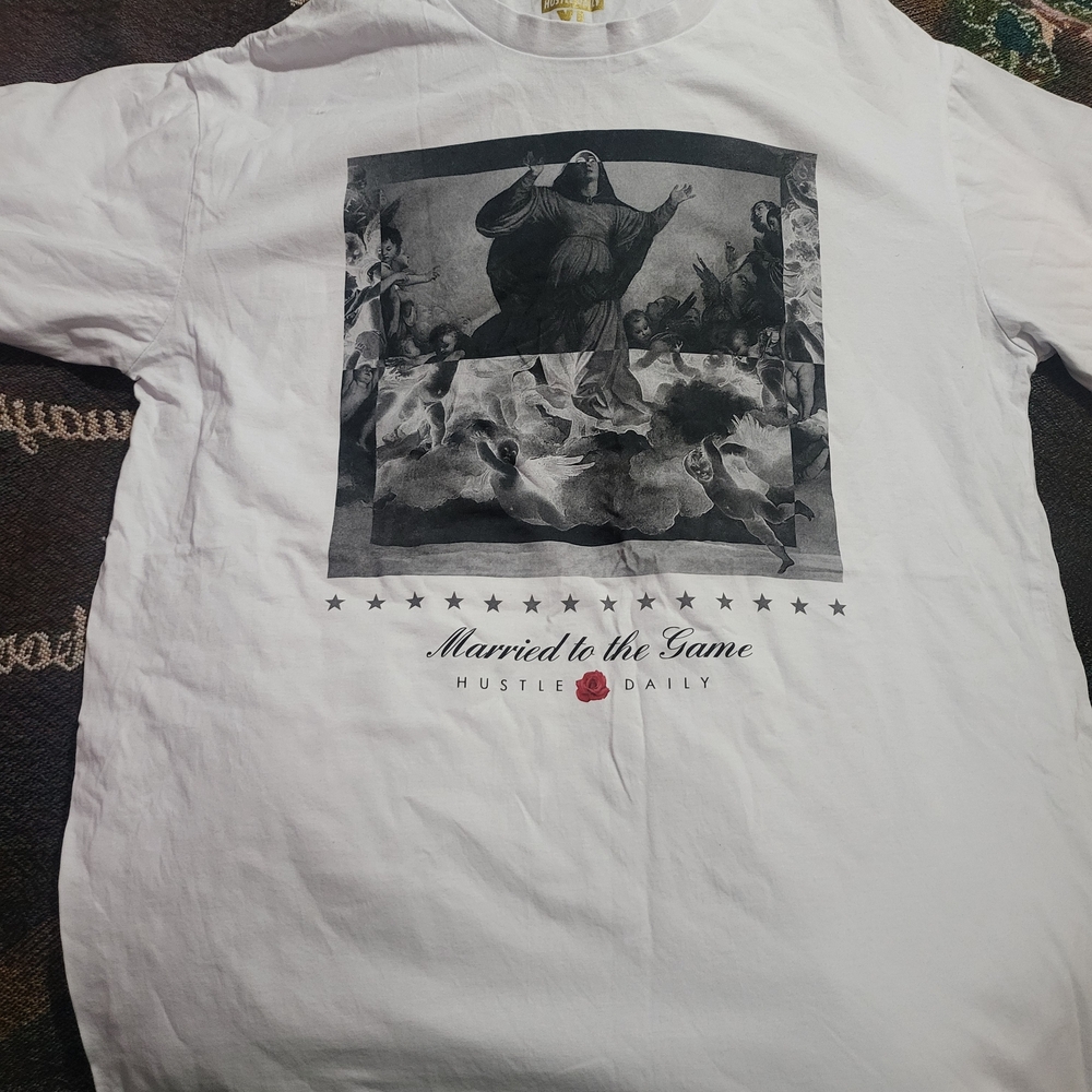 White Graphic Tee